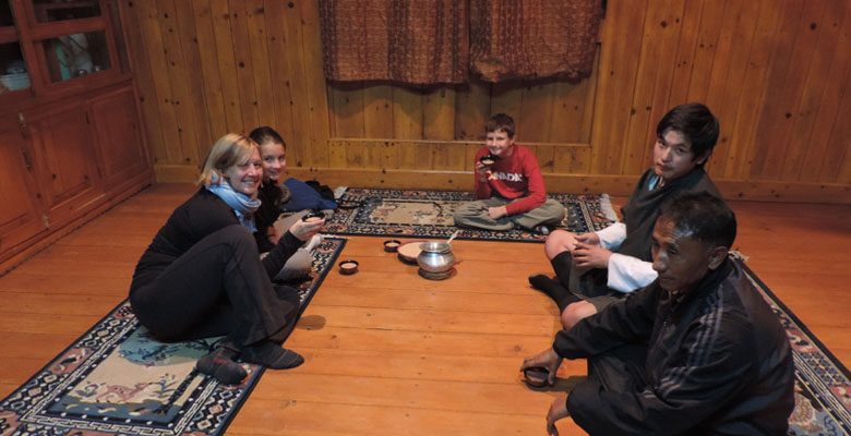 Experience the local homestay in Bhutan