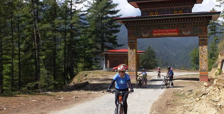 Paro to Haa Valley Bike Trail