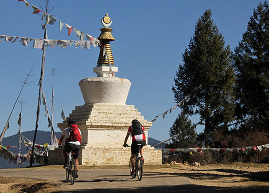 Road Biking in Bhutan