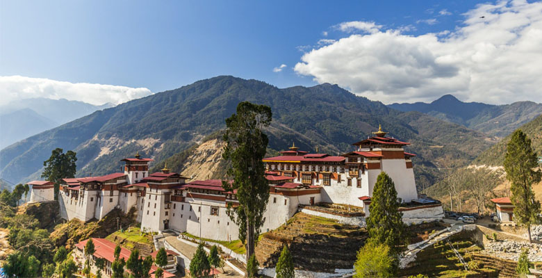 Trongsa Dzong is the Largest Dzong in Bhutan