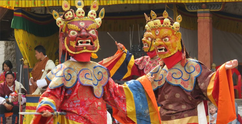 Mask Dances Performed in Bhutan