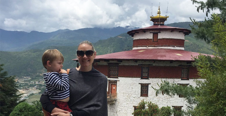 Visit Paro Ta Dzong Museum with Kid