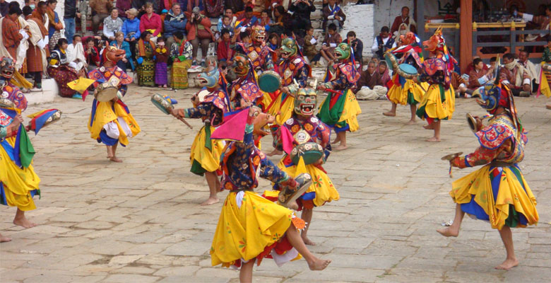  Tshechu in Bhutan 