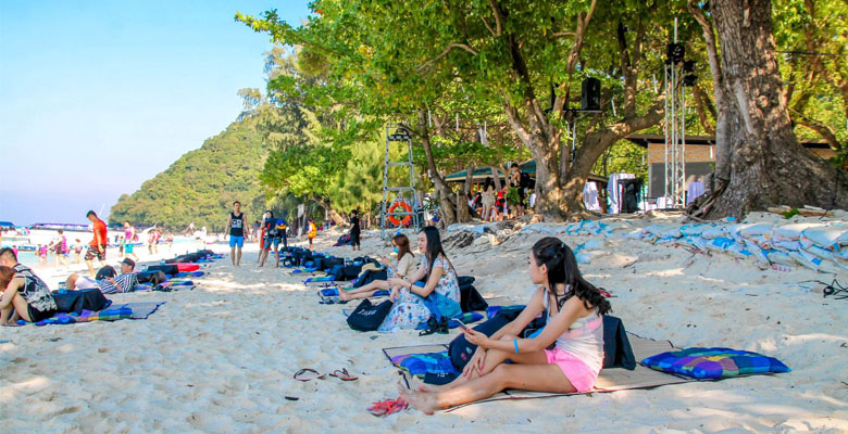 Phuket beaches relaxing