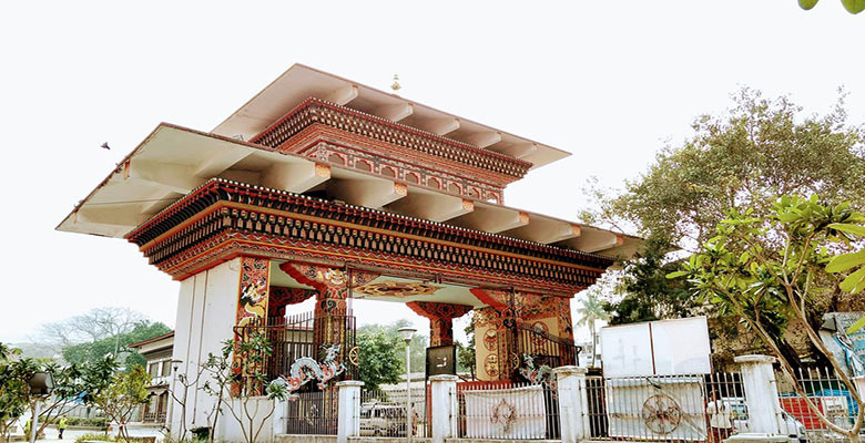 India-Bhutan Border Gate at Phuntsholing