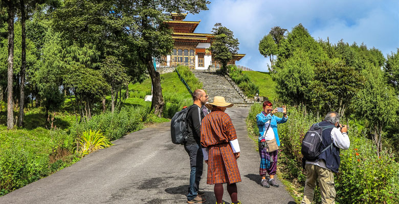 Guided tours when visiting the bhutan