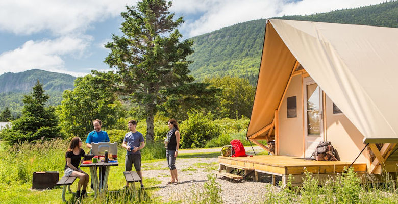 Camping at Tsibsaba