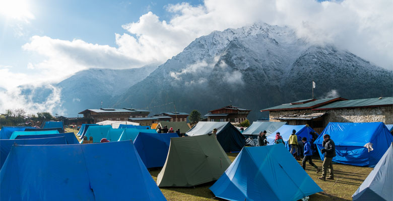 Camping at Kullu Khar