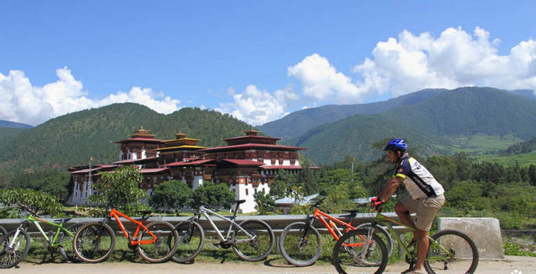 Mountain Biking in Bhutan