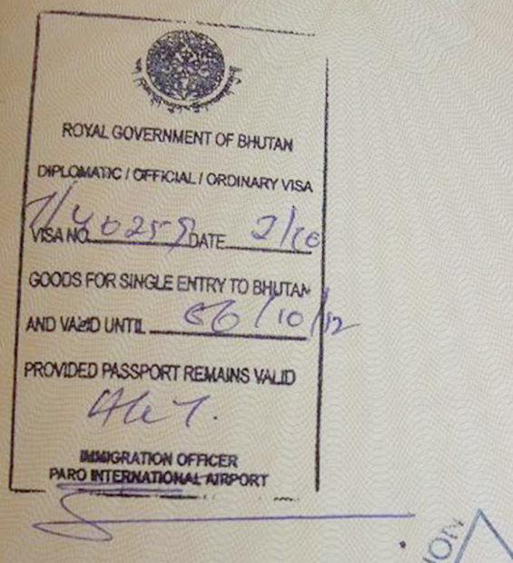 Bhutan Visa