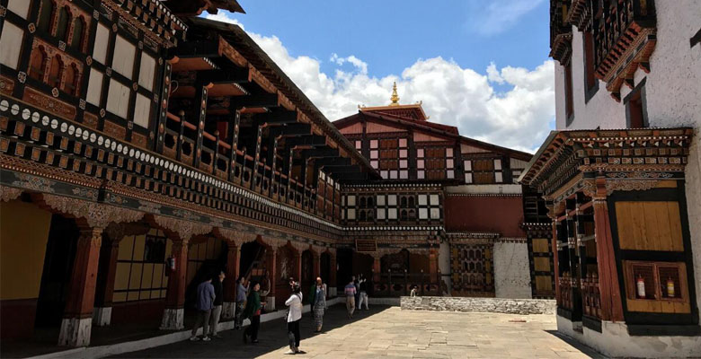 July is a low season for tourism in Bhutan