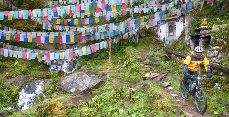 Bike to the easternmost point in Bhutan