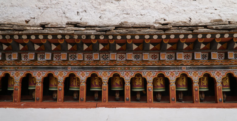 Paro Rinpung Dzong Prayer Wheel