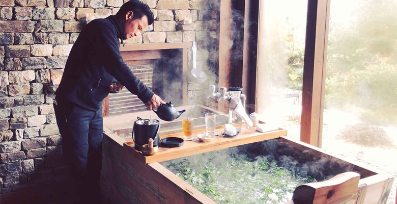 Bhutan Hot Stone Bath