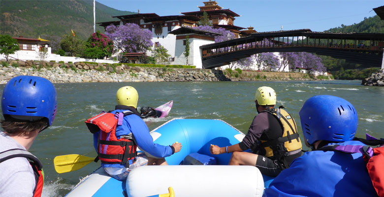 Rafting and Kayaking in Punakha