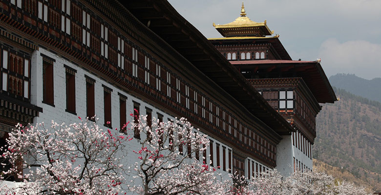 Tashichho Dzong is located in Thimphu