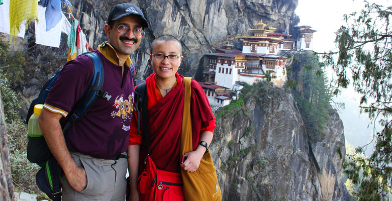 Hike up to the Tiger's Nest Monastery