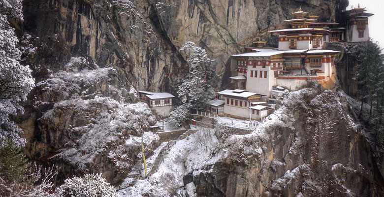 Visit Bhutan in February to See The Tiger’s Nest Snow